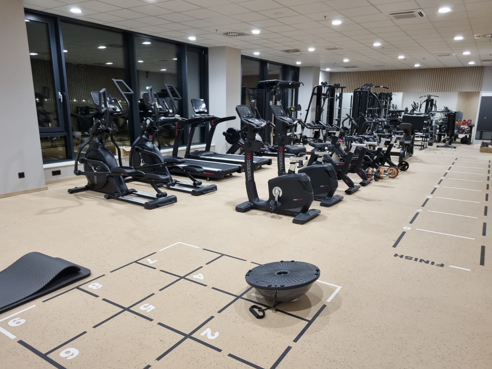 Fitness XTREME ECO – 10 mm Recycled Rubber Gym Flooring