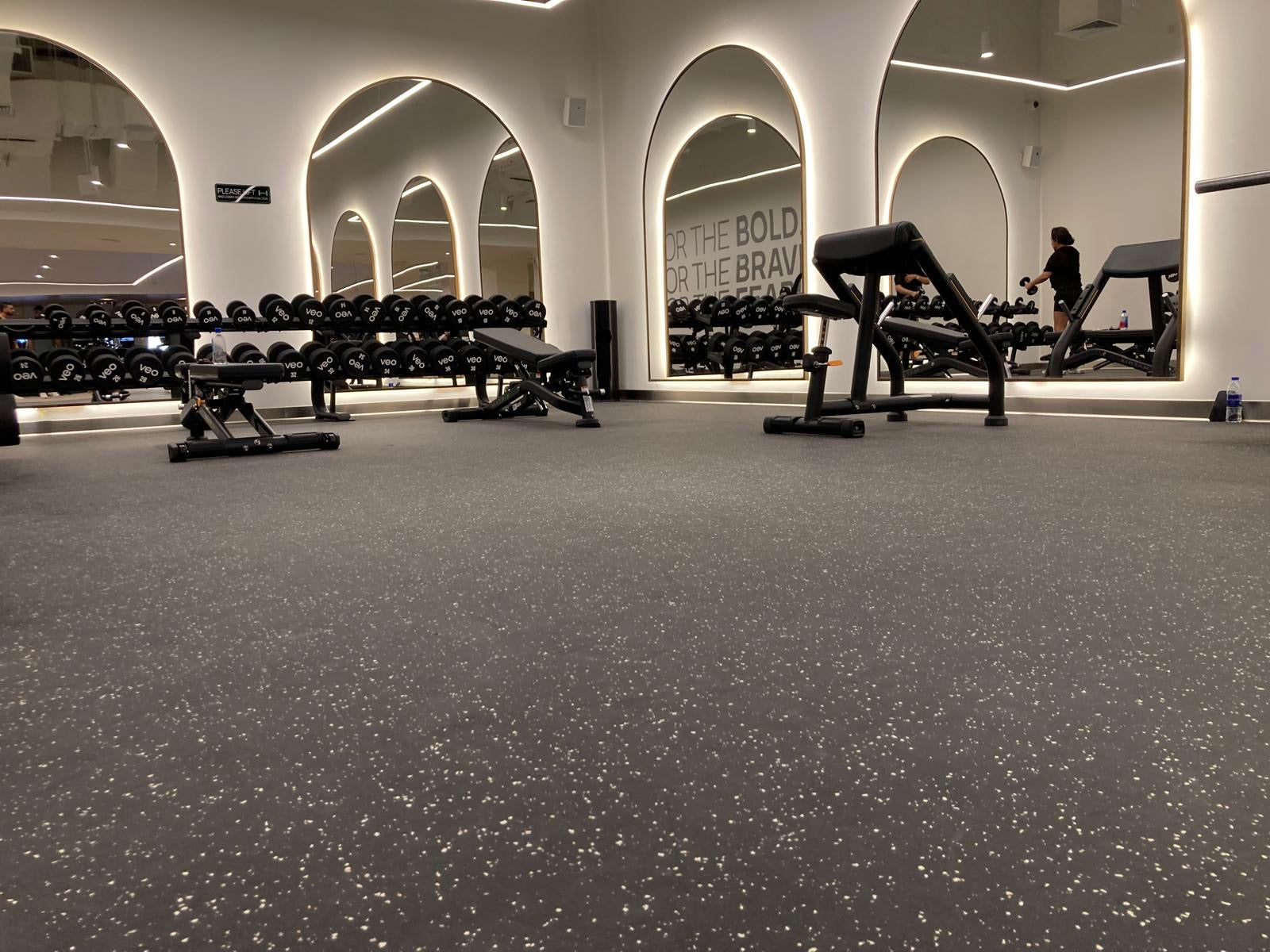 Fitness XTREME ECO – 10 mm Recycled Rubber Gym Flooring