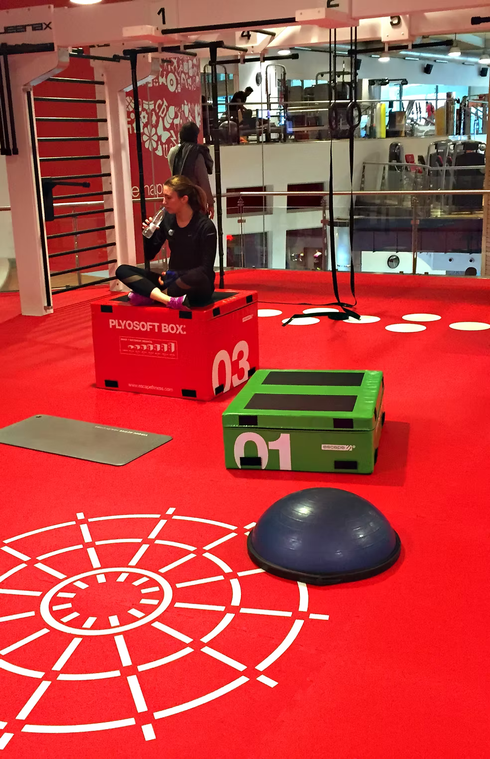 MAT 030 - Acoustic isolation flooring & shock absorbing impacts