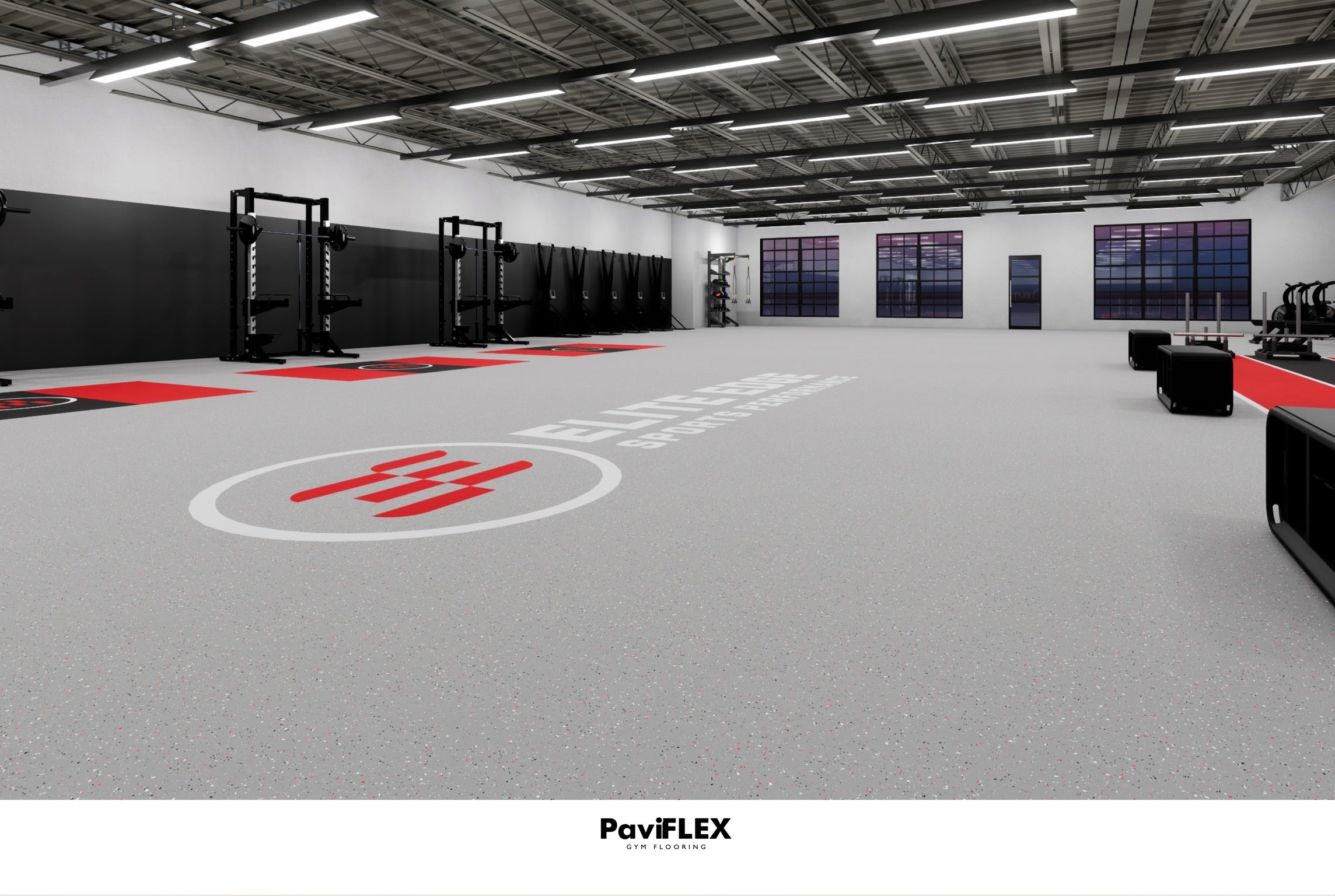 Fitness XTREME ECO – 10 mm Recycled Rubber Gym Flooring