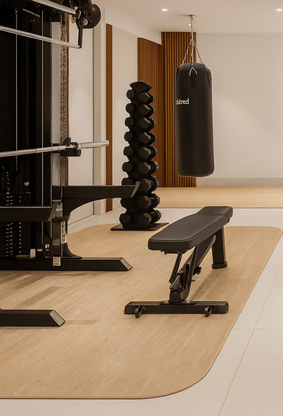 🥇 Fitness Pro – 7mm Interlocking Gym Flooring