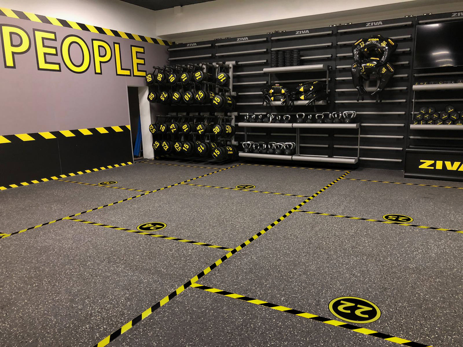 Fitness XTREME ECO – 10 mm Recycled Rubber Gym Flooring