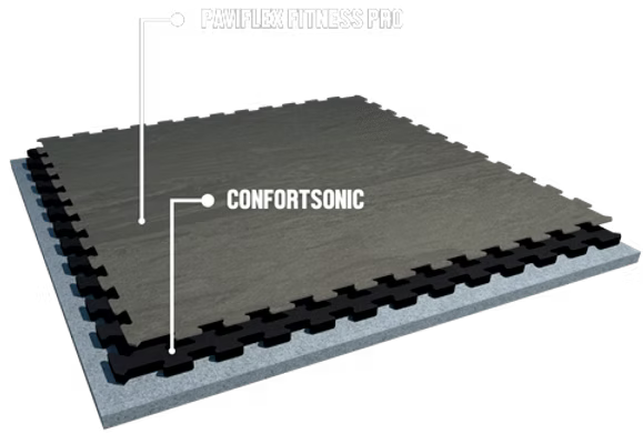Confortsonic - Subsurface Acoustic Isolation Flooring